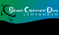 Blue Corner Dive Lembongan Bali logo