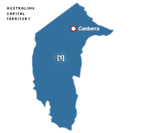 Australian Capital Territory Map