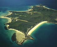 Aerial of Great Keppel Island - Photo and text courtesy of Tourism QLD