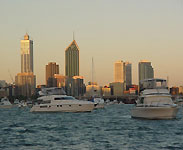 Perth Skyline - Photo courtesy of Western Australia Tourism Commission